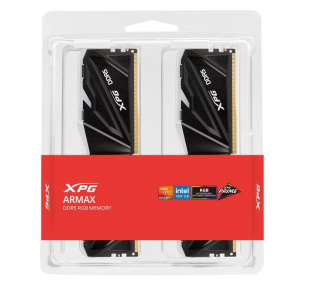 ����������� ������ ADATA ARMAX RGB DDR5 DIMM (AX5U6400C3216G-DTAMRBK) 32GB 6400MHz 2*16GB 32-39-39