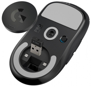 ���� ���� Logitech G Pro X Superlight, black ��������-�������� ������������
