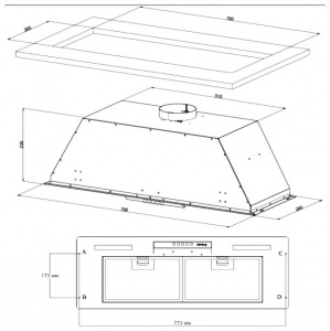 ������� ������������ Korting KHI 9931 W white