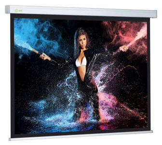 ���� ������ ����� ��� ��������� Cactus Wallscreen CS-PSW-180X180 White ��������-�������� ������������
