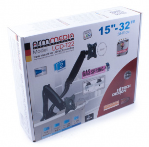 ���� ������ ��������� Arm Media LCD-T22, black ��������-�������� ������������