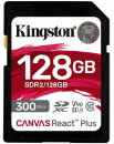 ����� ������ Kingston SDHC SecureDigital 128GB UHS-I Class U3 V90, ������: 300��/�, ������: 260��/�