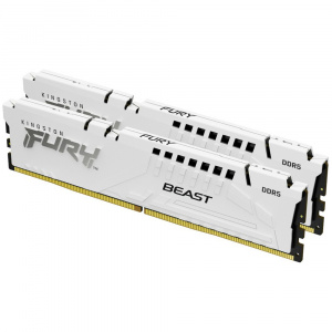 ����������� ������ Kingston 2x16Gb DDR5 DIMM 5600MHz Fury Beast White KF556C40BWK2-32