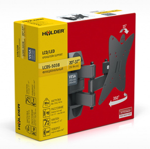 ��������� ��������� �������-������ Holder LCDS-5038 Black