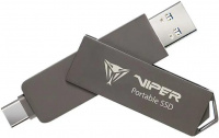 SSD-���������� ������� 512�� Patriot Viper PVP30, USB 3.2 Gen 2, 1000��/� (pvp30512g28udg) ������