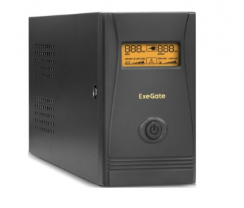 ���� ������ ��� Exegate Power Smart ULB-800 LCD 800VA, Black, 2 �����������, USB EP212517RUS ��������-�������� ������������
