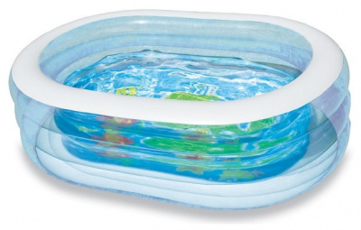 ���� ������ ������� �������� Intex Oval Whale Fun (57482) ��������-�������� ������������