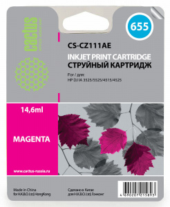 ���� ������ �������� �������� Cactus CS-CZ111AE, Magenta ��������-�������� ������������