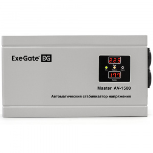 ���� ������ ������������ ���������� ExeGate EX291738RUS Master AV-1500 1500��, 140-260� ��������-�������� ������������
