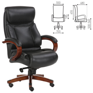 ������ ������� BRABIX PREMIUM "Infinity EX-707", black