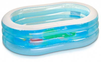 ���� ������ ������� �������� Intex Oval Whale Fun (57482) ��������-�������� ������������