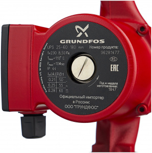 ���� ������ ����� �������������� GRUNDFOS UPS 25-60 ��������-�������� ������������