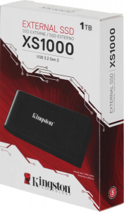 ���� ������ SSD-���������� Kingston 1Tb SXS1000 black SXS1000/1000G ��������-�������� ������������