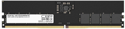 ����������� ������ CBR DDR5 DIMM (UDIMM) 32GB CD5-US32G48M40-01 PC5-38400, 4800MHz, ������