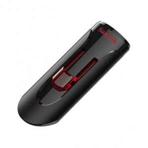 ���� ������ ������ Sandisk Cruzer Glide SDCZ600 - 064G - G35, black ��������-�������� ������������