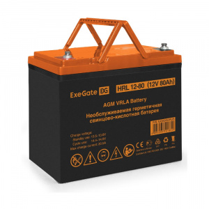 ���� ������ �������������� ������� ExeGate EX285654RUS HRL 12-80 12�/80�� black-orange ��������-�������� ������������