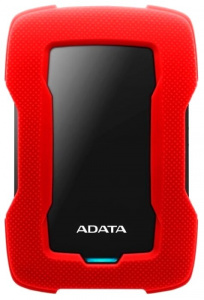 ���� ������ ������� ���� ������� Adata AHD330-1TU31-CRD 1Tb red ��������-�������� ������������