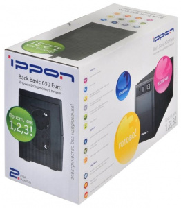 ���� ������ ��� Ippon Back Basic 650 Euro ��������-�������� ������������