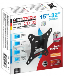 ���������� ��������� Arm Media LCD-02 15-32", black