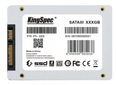 SSD-���������� Kingspec 128Gb SATA III P3-128 2.5"