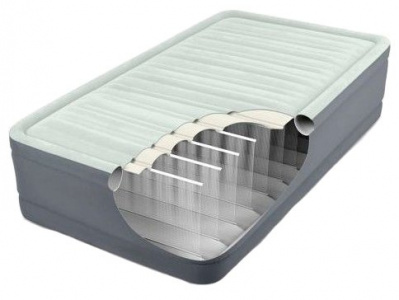 ���� ������ ������� �������� Intex PremAire Elevated Airbed (64902) ��������-�������� ������������