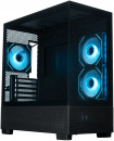������ ��� ���������� XASTRA Q500M 3ARGB-C10 Black mATX/Aquarium/Screewless/ 3x120mm ARGB PWM FM fans/Argb+PWM HUB 1