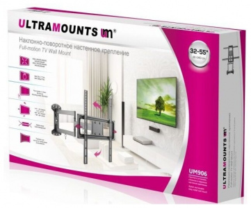 ���������� ��������� Ultramounts UM 906 32"-55" black