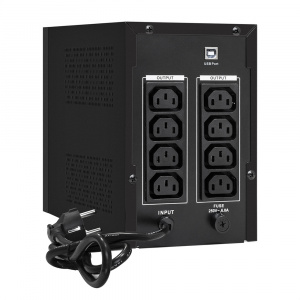 ���� ������ ���� �������������� ������� ExeGate EP285492RUS SpecialPro Smart LLB-1200.LCD.AVR.C13.RJ.USB 1200VA/750W, LCD, AVR, 6*IEC-C13, RJ45/11, USB, Black ��������-�������� ������������