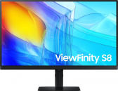 ������� 27" Samsung ViewFinity S8 S27D800EAIXCI ������ 3840x2160, 60Hz, IPS LED, 5ms, HDMI/M/M/DP/US