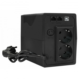 ���� ������ ���� �������������� ������� ExeGate SpecialPro UNB-600.LED.AVR.2SH.RJ.USB 600��/360�� EX292764RUS black ��������-�������� ������������