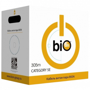 ������ ������� Bion BCL-F5480-381 F/UTP, ���.5e, 4x2x0,48 �� AWG 24, ����, ������