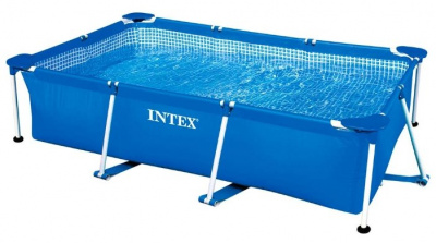 ���� ������ ������� ��������� Intex Rectangular Frame 28271 (260�160�65 ��) ��������-�������� ������������