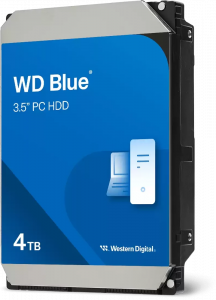 ������� ���� WD SATA3 4TB Blue 5400 RPM 128Mb (WD40EZZX) �����/�����������