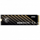 SSD-���������� MSI M.2 2280 1TB SPATIUM M470 PRO Client SSD S78-440L0J0-P83, PCIe NVMe