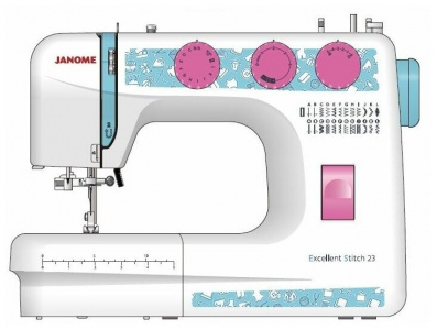 ���� ������ ������� ������ Janome Excellent Stitch 23 white ��������-�������� ������������