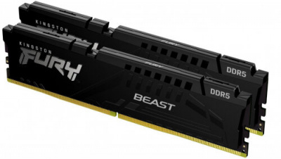 ����������� ������ Kingston DDR5 2x16Gb 5200MHz Fury Beast DIMM KF552C40BBK2-32