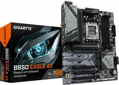 ����������� ����� Gigabyte B650 EAGLE AX SocketAM5 AMD B650 4xDDR5 ATX RAID+HDMI+DP