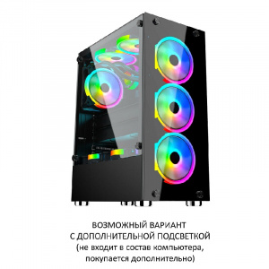 ��������� ���� TopComp AK 121981962 Intel Core i5 13400f/B660/32/SSD 1000/NVIDIA RTX 4070 12gb/��� ��/black