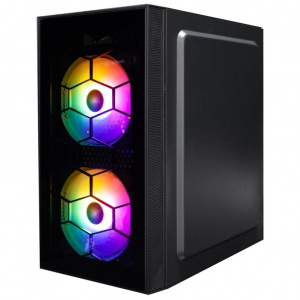 ������ ��� ���������� 1stPlayer FIREBASE X1 X1-BK-3F1 mATX, ��� ��, Black