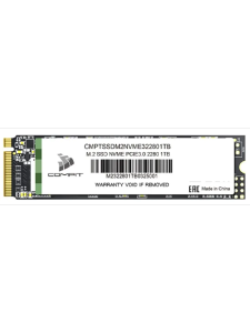SSD-���������� COMPIT 1TB M.2 NVMe Gen3*4 2280 CMPTSSDM2NVME322801TB
