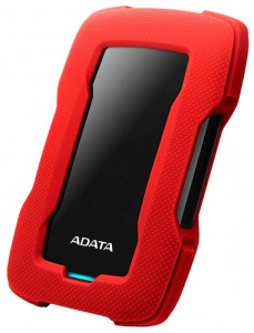 ���� ������ ������� ���� ������� Adata AHD330-1TU31-CRD 1Tb red ��������-�������� ������������