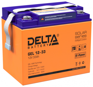 ���� ������ �������������� ������� DELTA Battery GEL 12-33 33 ��� ��������-�������� ������������