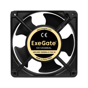 ��������� ���������� ExeGate EX12038BAL 120x120x38 ��, EX289017RUS