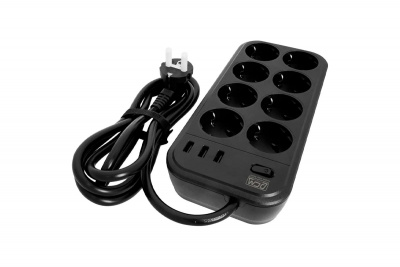 ���� ������ ������� ������ Powercom (SP-08 USB03AB 1.8M) ������ ��������-�������� ������������