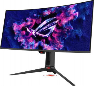 ���� ������ ������� ASUS 34" ROG Swift PG34WCDN QD-OLED Curved 3440x1440 GTG ������ ��������-�������� ������������