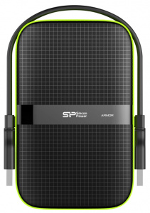 ���� ������ ������� ���� ������� Silicon Power A60 Armor Black SP020TBPHDA60S3K ��������-�������� ������������