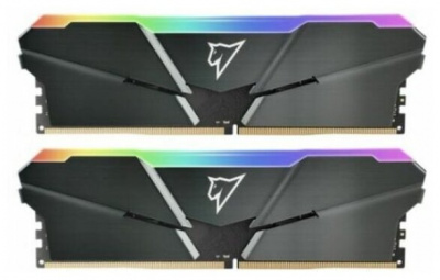����������� ������ Netac DDR4 32GB (2x16GB) 3200MHz Netac Shadow RGB NTSRD4P32DP-32E