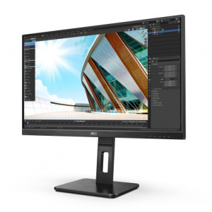 ���� ������ ������� 27" AOC Q27P2Q Black ��������-�������� ������������