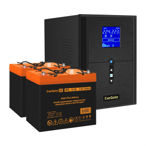���� ������ ��� ExeGate EX295989RUS + ������� 55A� EX285652RUS 2�� SineTower SZ-2000.LCD.AVR.3SH.1C13.U ��������-�������� ������������