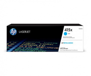 ���� ������ �������� �������� HP 415X cyan ��������-�������� ������������